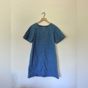 Jcrew Denim Dress w/ Pockets